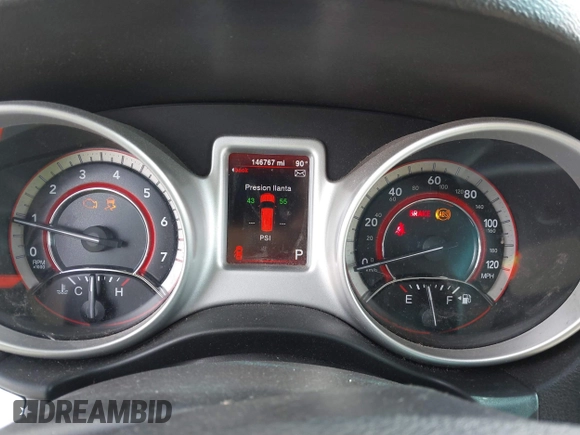 2015 Dodge Journey SXT with VIN 3C4PDCBG8FT604938, listed as a IAAI auction lot 41454168 with 146,767 mi miles. Bid and sale history available at carsss.com. Image 7.
