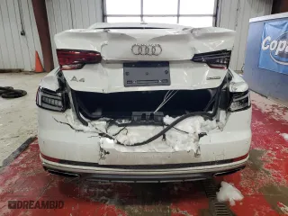 2019 Audi A4 Premium Plus with VIN WAUENAF48KN005618, listed as a Copart auction lot 89062075 with 35,073 mi miles and Salvage Title. Bid and sale history available at carsss.com. Image 6.