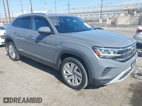2021 Volkswagen Atlas SE with VIN 1V2WE2CA9MC234751, listed as a IAAI auction lot 41979424 with 30,132 mi miles and . Bid and sale history available at DreamBid. Image 1.