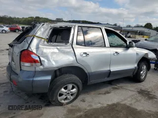 2005 Hyundai Santa Fe GLS with VIN KM8SC13D35U855615, listed as a Copart auction lot 74229614 with Not Provided miles and Non Repairable. Bid and sale history available at carsss.com. Image 3.