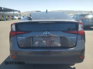 2022 Toyota Prius L Eco z VIN JTDKAMFU6N3167881, wystawiony jako Copart lot #57356655 z przebiegiem 25 579 mil mil oraz Szkoda całkowita • Salvage title. Historia ofert i sprzedaży dostępna na DreamBid. Obrazek 6.