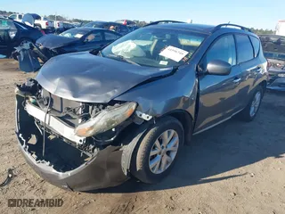 2013 Nissan Murano LE with VIN JN8AZ1MU7DW213516, listed as a IAAI auction lot 41596749 with 171,073 mi miles. Bid and sale history available at carsss.com. Image 2.