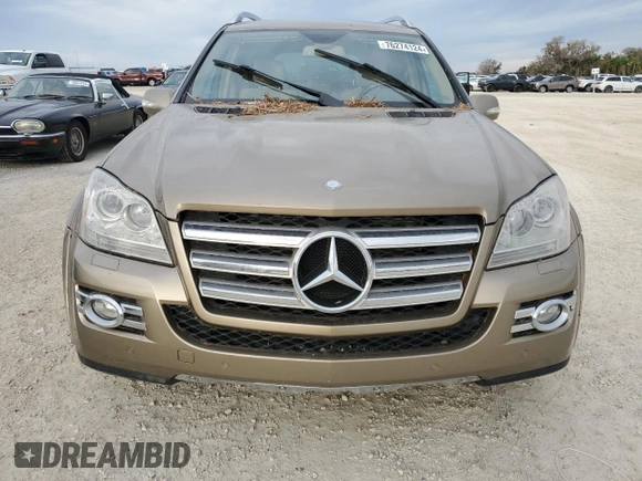 2008 Mercedes-Benz GL-Class 5.5L with VIN 4JGBF86E78A346086, listed as a Copart auction lot 76274124 with Not Provided miles and Clean Title. Bid and sale history available at carsss.com. Image 5.