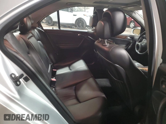 2006 Mercedes-Benz C 280 Luxury with VIN WDBRF92H56F759258, listed as a Copart auction lot 59697585 with 100,601 mi miles and Salvage title. Bid and sale history available at DreamBid. Image 10.