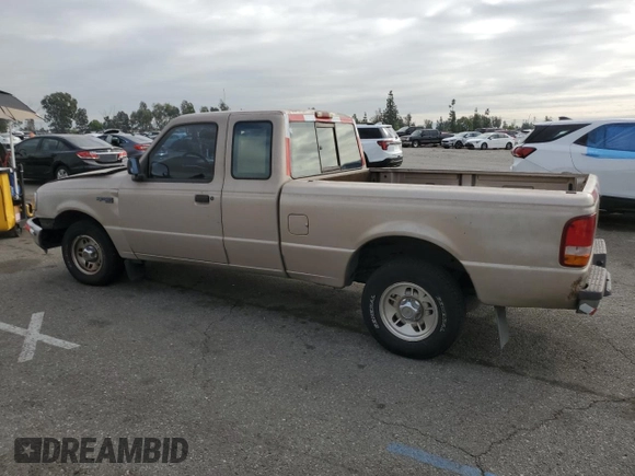 1997 Ford Ranger XL with VIN 1FTCR14A0VPA28116, listed as a Copart auction lot 82262554 with 167,455 mi miles and Salvage title. Bid and sale history available at DreamBid. Image 2.