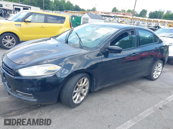 2013 Dodge Dart SXT with VIN 1C3CDFBA4DD233599, listed as a IAAI auction lot 42526474 with 191,143 mi miles and . Bid and sale history available at DreamBid. Image 2.