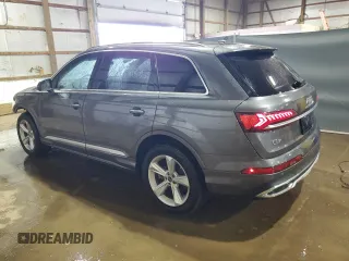 2024 Audi Q7 Premium Plus with VIN WA1LCBF71RD006474, listed as a Copart auction lot 62633915 with 33,316 mi miles and Clean title. Bid and sale history available at DreamBid. Image 2.