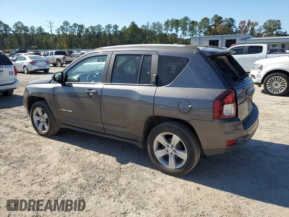 2017 Jeep Compass Sport with VIN 1C4NJCBA2HD147418, listed as a Copart auction lot 76757094 with 125,947 mi miles and Salvage Title. Bid and sale history available at carsss.com. Image 2.