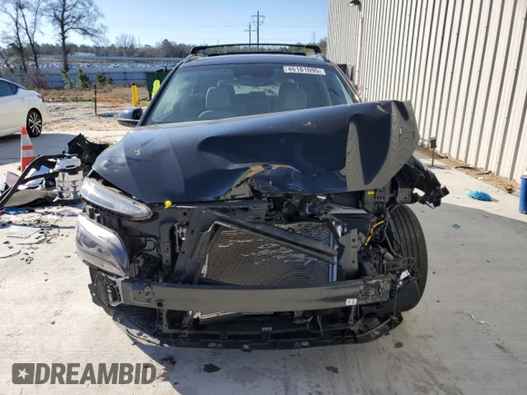 2023 Hyundai Kona SEL with VIN KM8K32ABXPU974059, listed as a Copart auction lot 46161695 with 29,762 mi miles and Salvage Title. Bid and sale history available at DreamBid. Image 5.