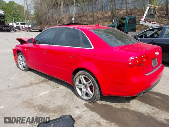 2007 Audi A4 2.0T z VIN WAUDF78E27A261415, wystawiony jako IAAI lot #42155451 z przebiegiem Nie podano mil oraz . Historia ofert i sprzedaży dostępna na DreamBid. Obrazek 3.