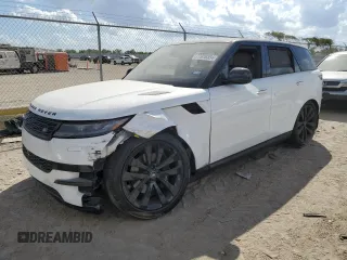 2024 Land Rover Range Rover Sport SE with VIN SAL1P9EU1RA400858, listed as a Copart auction lot 77978354 with 7,585 mi miles and Clean Title. Bid and sale history available at carsss.com. Image 1.