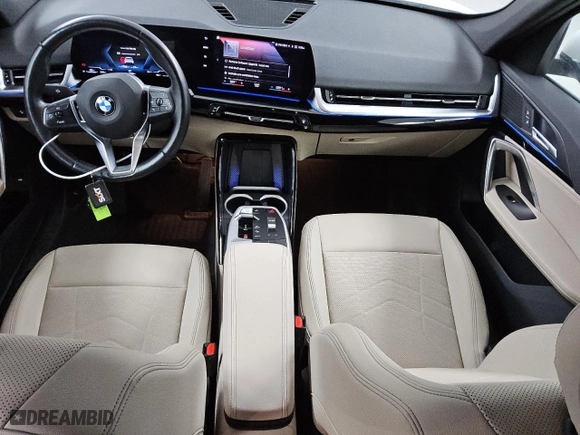 2023 BMW X1 xDrive28i with VIN WBX73EF00P5X20800, listed as a Copart auction lot 53166625 with 27,545 mi miles and Clean Title. Bid and sale history available at carsss.com. Image 8.