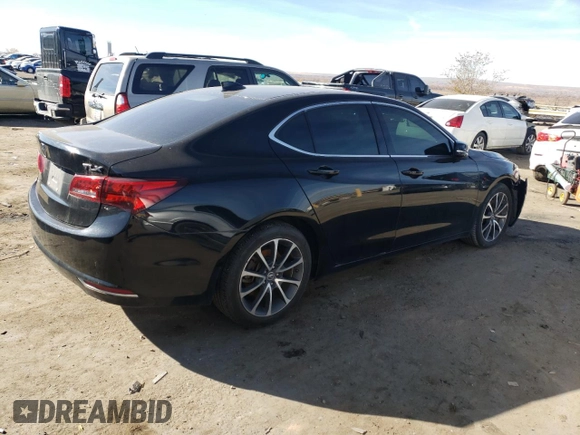 2015 Acura TLX Technology z VIN 19UUB2F50FA020649, wystawiony jako Copart lot #82257794 z przebiegiem 98 979 mil mil oraz Szkoda całkowita • Salvage title. Historia ofert i sprzedaży dostępna na DreamBid. Obrazek 3.