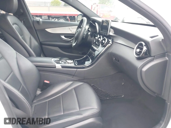 2018 Mercedes-Benz C 300 with VIN 55SWF4JB9JU235630, listed as a IAAI auction lot 42063801 with 117,855 mi miles and . Bid and sale history available at DreamBid. Image 5.