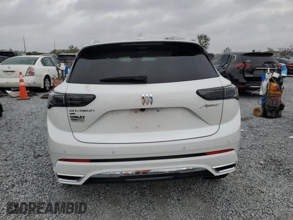 2024 Buick Envision Avenir with VIN LRBFZSE49RD047944, listed as a Copart auction lot 47752545 with Not Provided miles and Salvage Title. Bid and sale history available at carsss.com. Image 6.