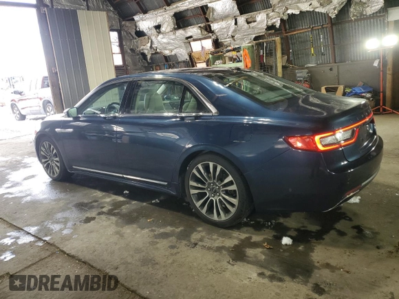 2017 Lincoln Continental Reserve with VIN 1LN6L9NP9H5610582, listed as a Copart auction lot 82686464 with 109,712 mi miles and Clean Title. Bid and sale history available at carsss.com. Image 2.