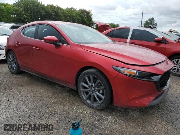 2020 Mazda Mazda3 Hatchback with VIN JM1BPALM8L1160005, listed as a Copart auction lot 49051913 with 14,219 mi miles. Bid and sale history available at carsss.com. Image 4.