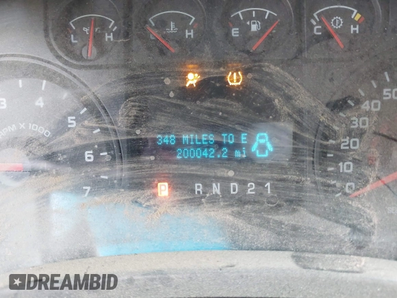 2010 Ford F-150 XL with VIN 1FTEW1CWXAFD26526, listed as a IAAI auction lot 41141650 with 200,042 mi miles. Bid and sale history available at carsss.com. Image 7.
