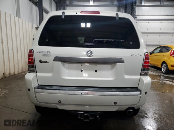 2007 Mercury Mariner Premier with VIN 4M2CU97127KJ20010, listed as a Copart auction lot 52123205 with 162,337 mi miles and Salvage title. Bid and sale history available at DreamBid. Image 6.