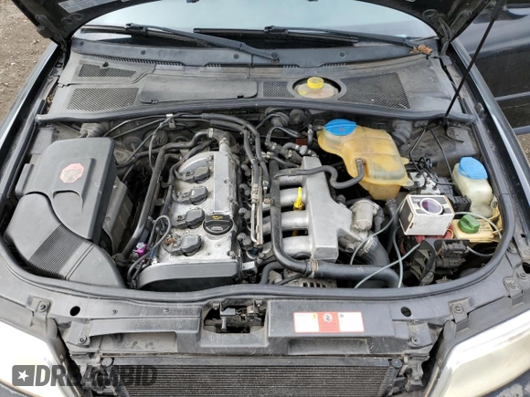2001 Audi A4 с VIN WAUDC68D51A140718, выставлен на аукционе Copart как лот 43730695 с пробегом 151 442 миль миль и Списание • Salvage title. История ставок и продаж доступна на DreamBid. Изображение 11.