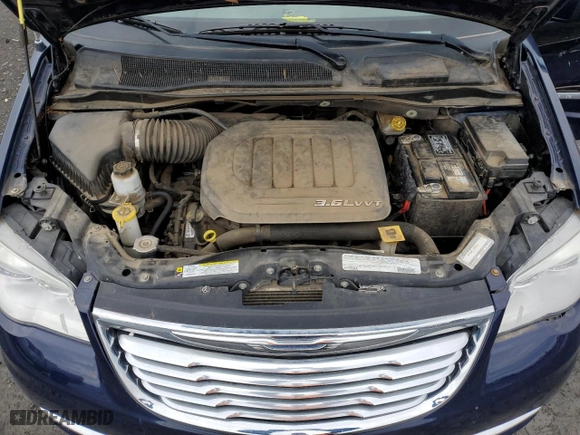 2012 Chrysler Town & Country Touring with VIN 2C4RC1BG2CR410856, listed as a Copart auction lot 50262865 with 54,789 mi miles and Salvage Title. Bid and sale history available at carsss.com. Image 13.