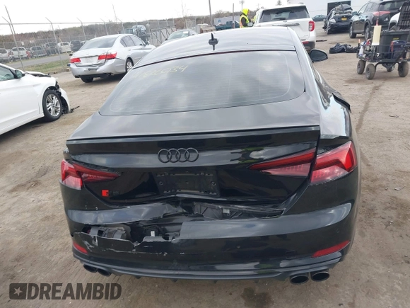 2018 Audi S5 Sportback Prestige z VIN WAUC4CF52JA051630, wystawiony jako IAAI lot #41826034 z przebiegiem 81 246 mil mil oraz . Historia ofert i sprzedaży dostępna na DreamBid. Obrazek 16.