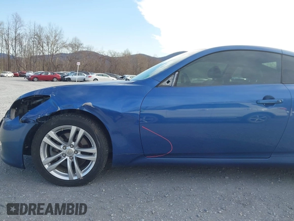 2010 Infiniti G37 Coupe x with VIN JN1CV6EL7AM153833, listed as a IAAI auction lot 41867940 with 118,329 mi miles. Bid and sale history available at carsss.com. Image 19.