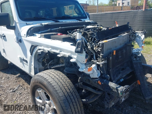 2022 Jeep Wrangler Unlimited Sport S with VIN 1C4HJXDG5NW254016, listed as a IAAI auction lot 42214730 with 42,003 mi miles and . Bid and sale history available at DreamBid. Image 18.