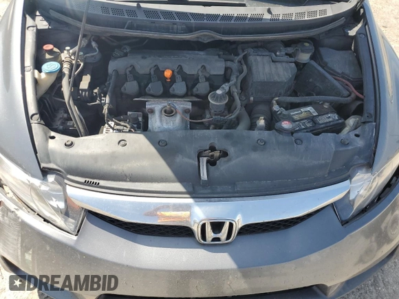 2011 Honda Civic LX with VIN 19XFA1F50BE027774, listed as a Copart auction lot 54888065 with 312,530 mi miles and Salvage Title. Bid and sale history available at DreamBid. Image 11.