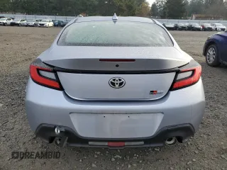 2024 Toyota GR86 with VIN JF1ZNBB19R9760940, listed as a Copart auction lot 83698454 with 36 mi miles and Salvage Title. Bid and sale history available at carsss.com. Image 6.