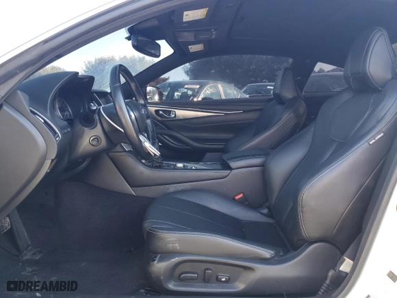 2019 Infiniti Q60 3.0t LUXE with VIN JN1EV7EL3KM290140, listed as a Copart auction lot 45725095 with 28,244 mi miles and Salvage Title. Bid and sale history available at carsss.com. Image 7.