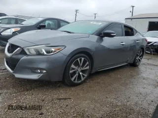 2017 Nissan Maxima SR z VIN 1N4AA6AP1HC405736, wystawiony jako Copart lot #46475304 z przebiegiem 124 762 mil mil oraz Szkoda całkowita • Salvage title. Historia ofert i sprzedaży dostępna na DreamBid. Obrazek 1.