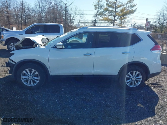 2016 Nissan Rogue S with VIN KNMAT2MV7GP736514, listed as a IAAI auction lot 41901246 with 80,732 mi miles. Bid and sale history available at carsss.com. Image 15.