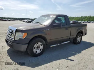 2009 Ford F-150 XL with VIN 1FTRF12W29KC15121, listed as a Copart auction lot 55488075 with 154,946 mi miles and Clean Title. Bid and sale history available at carsss.com. Image 1.