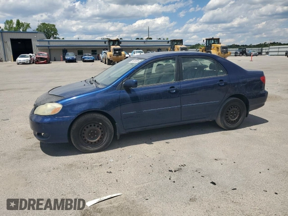 2007 Toyota Corolla CE with VIN JTDBR32E770102463, listed as a Copart auction lot 54536595 with 197,961 mi miles and Clean Title. Bid and sale history available at carsss.com. Image 1.