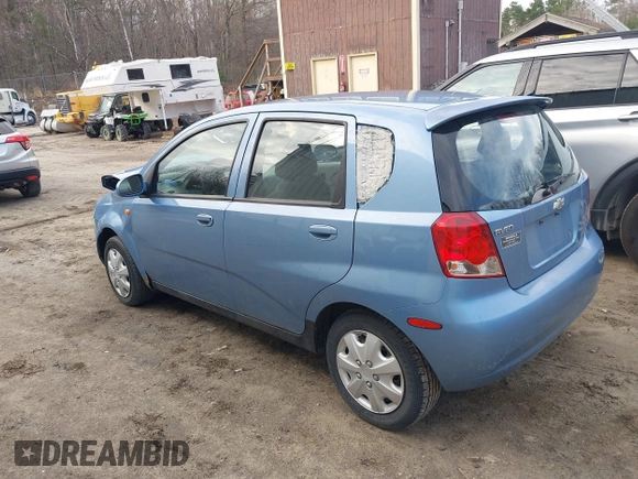 2004 Chevrolet Aveo with VIN KL1TD62684B234197, listed as a IAAI auction lot 41967618 with 110,180 mi miles and . Bid and sale history available at DreamBid. Image 3.
