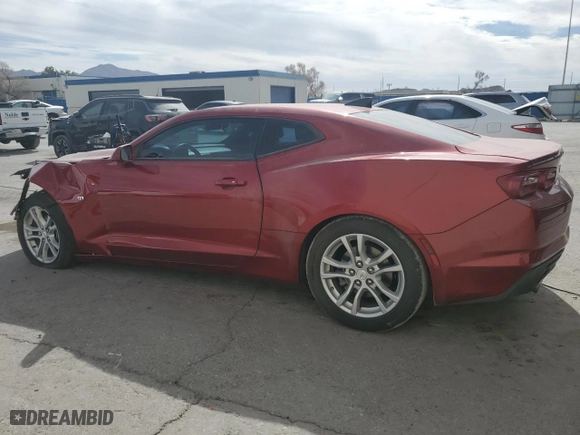 2021 Chevrolet Camaro 1LS with VIN 1G1FB1RXXM0139822, listed as a Copart auction lot 45227395 with 31,944 mi miles and Salvage Title. Bid and sale history available at carsss.com. Image 2.