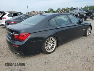 2013 BMW 7 Series 750Li xDrive z VIN WBAYF8C57DD141439, wystawiony jako Copart lot #59115935 z przebiegiem 150 830 mil mil oraz Czysty tytuł • Clean title. Historia ofert i sprzedaży dostępna na DreamBid. Obrazek 3.