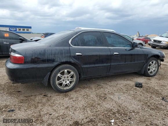 2002 Acura TL Type S with VIN 19UUA56892A007343, listed as a Copart auction lot 80986434 with 174,257 mi miles and Salvage Title. Bid and sale history available at carsss.com. Image 3.