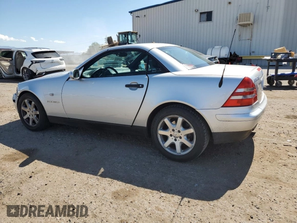 1998 Mercedes-Benz SLK 230/320 with VIN WDBKK47F9WF057337, listed as a Copart auction lot 65023905 with 243,917 mi miles and Salvage title. Bid and sale history available at DreamBid. Image 2.