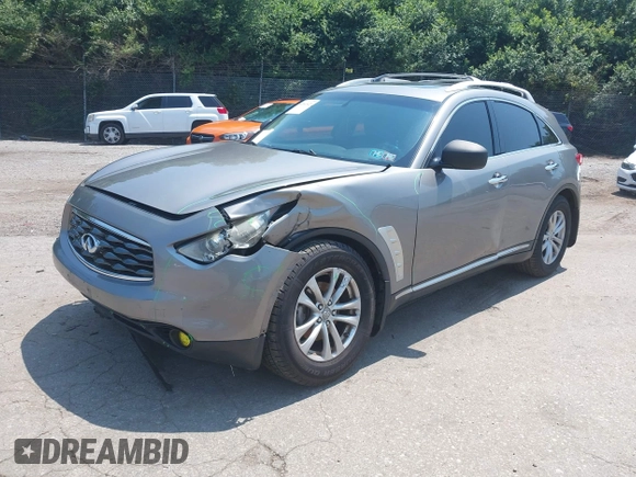 2009 Infiniti FX with VIN JNRAS18W89M154927, listed as a IAAI auction lot 42661420 with 205,611 mi miles and . Bid and sale history available at DreamBid. Image 2.
