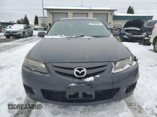 2007 Mazda 6 S Sport VE with VIN 1YVHP82D275M02784, listed as a Copart auction lot 44386295 with 138,087 mi miles and Salvage Title. Bid and sale history available at carsss.com. Image 5.