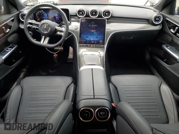 2023 Mercedes-Benz C 300 with VIN W1KAF4HBXPR108122, listed as a Copart auction lot 47091105 with 5,591 mi miles and Salvage Title. Bid and sale history available at DreamBid. Image 8.