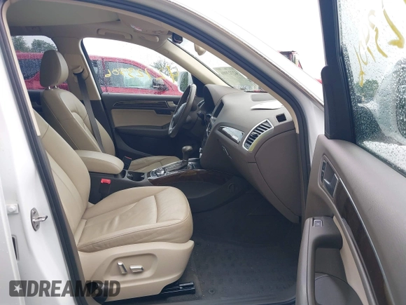 2013 Audi Q5 Premium Plus with VIN WA1LFAFP6DA008569, listed as a IAAI auction lot 42723906 with 120,466 mi miles and . Bid and sale history available at DreamBid. Image 5.