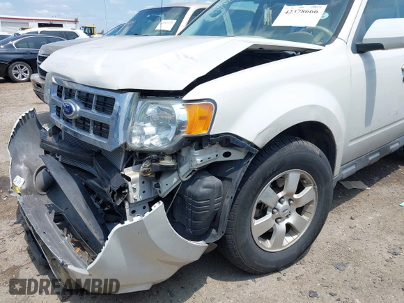 2010 Ford Escape Limited with VIN 1FMCU9E72AKC27235, listed as a IAAI auction lot 42378666 with 112,991 mi miles and . Bid and sale history available at DreamBid. Image 6.