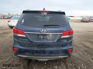 2017 Hyundai Santa Fe Limited Ultimate with VIN KM8SRDHF4HU214472, listed as a IAAI auction lot 41149762 with 54,549 mi miles. Bid and sale history available at carsss.com. Image 16.