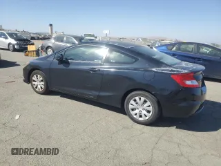 2012 Honda Civic Cpe LX with VIN 2HGFG3B56CH512492, listed as a Copart auction lot 73795374 with 72,973 mi miles and Salvage Title. Bid and sale history available at carsss.com. Image 2.