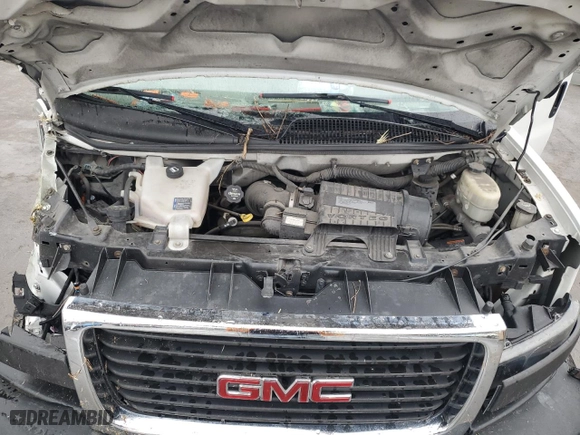 2017 GMC Savana Cargo Van with VIN 1GTW7AFF5H1143359, listed as a Copart auction lot 53189835 with 114,245 mi miles and Salvage Title. Bid and sale history available at carsss.com. Image 13.