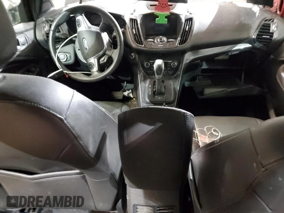 2016 Ford Escape Titanium with VIN 1FMCU9J97GUA24992, listed as a Copart auction lot 43031585 with 80,527 mi miles and Salvage Title. Bid and sale history available at carsss.com. Image 8.