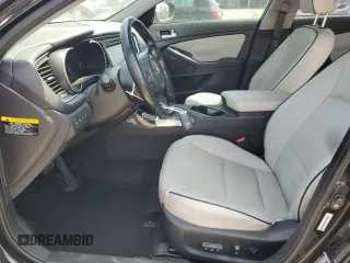 2015 Kia Optima EX with VIN KNAGN4AD0F5085150, listed as a Copart auction lot 56314155 with 87,635 mi miles and Salvage title. Bid and sale history available at DreamBid. Image 7.